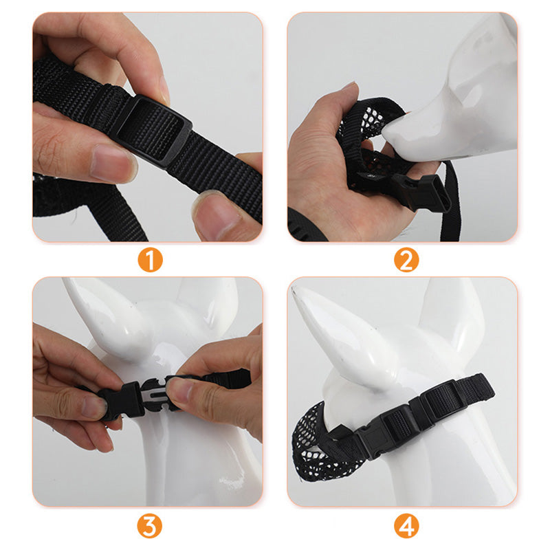 Anti-biting Licking And Eating Small And Large Dog Muzzle
