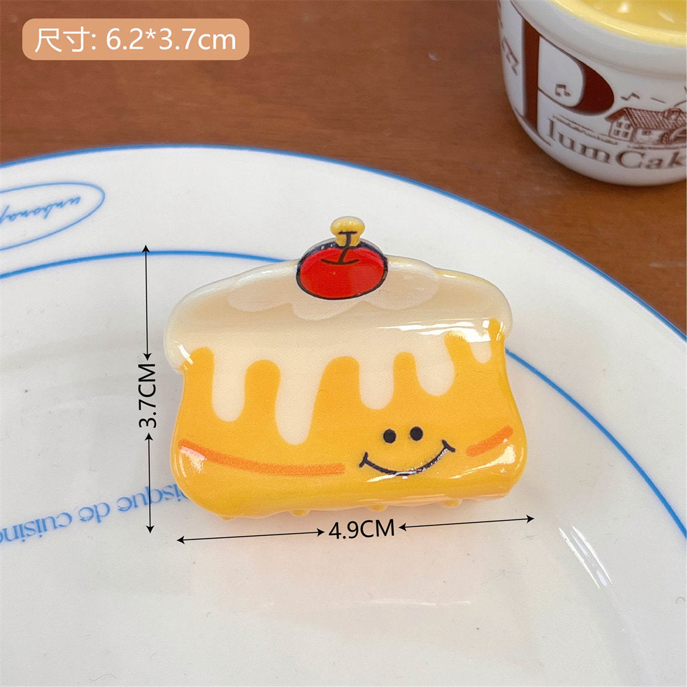 Cropped Hair Clip All-match Back Head Small Shark Clip