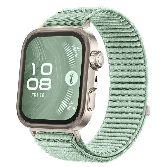 Wilderness Mountain Pattern Nylon Loop Strap