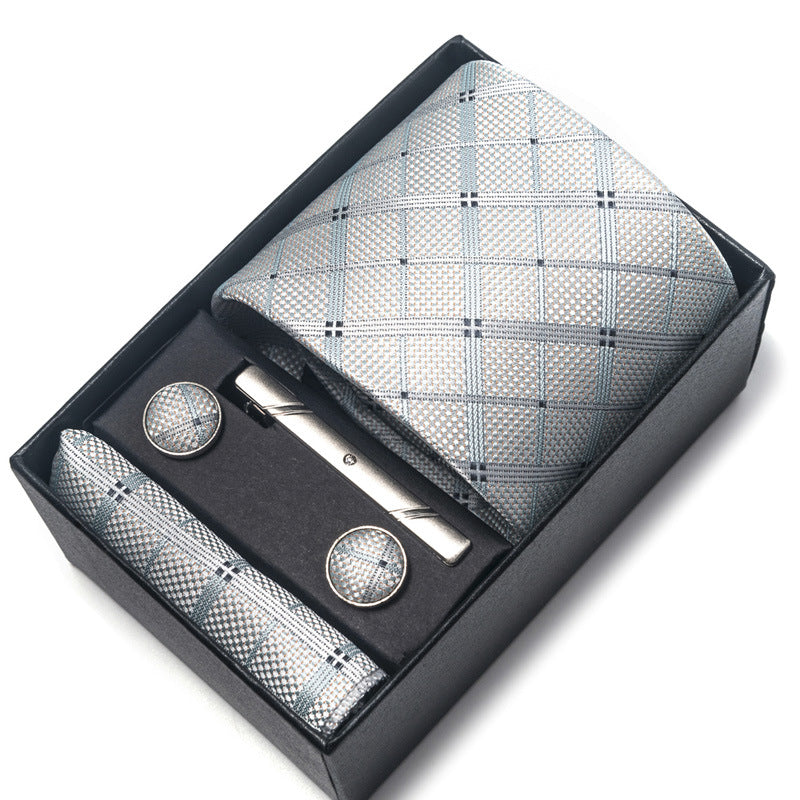 Direct-supply Mens Polyester Yarn-dyed Jacquard Formal Tie