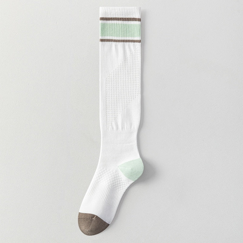 Ultra Thin Lightly Compressive Breathable Leg Length Sports Socks