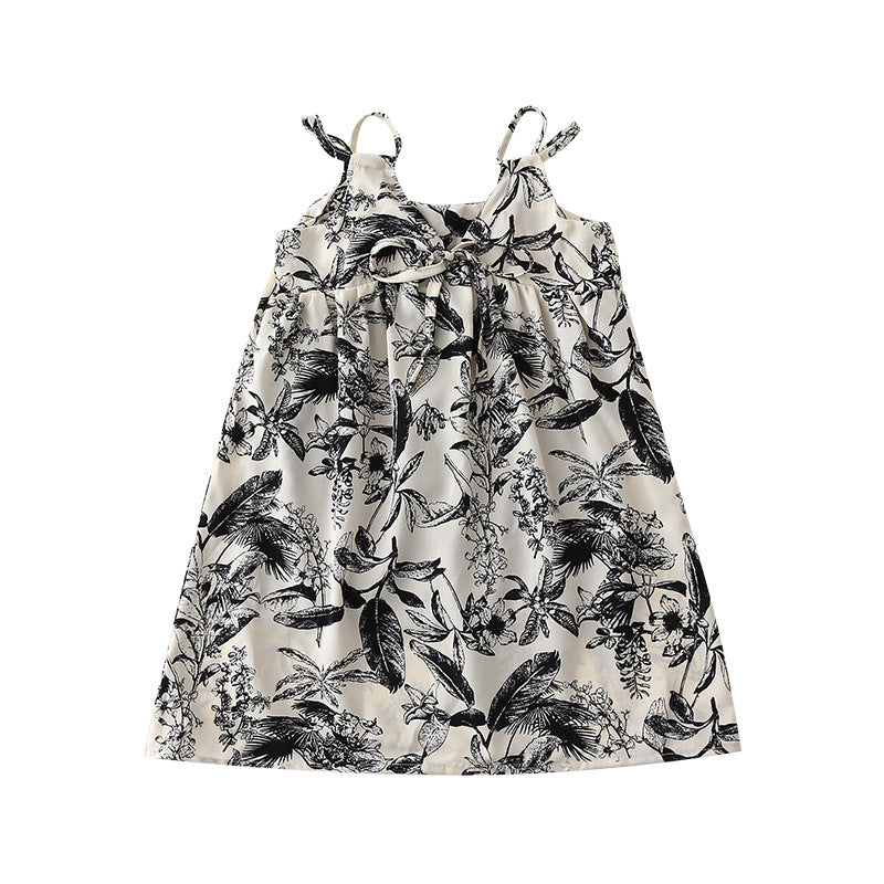 Family-matching Resort-style Printed Short-sleeve Shirt For Beachwear