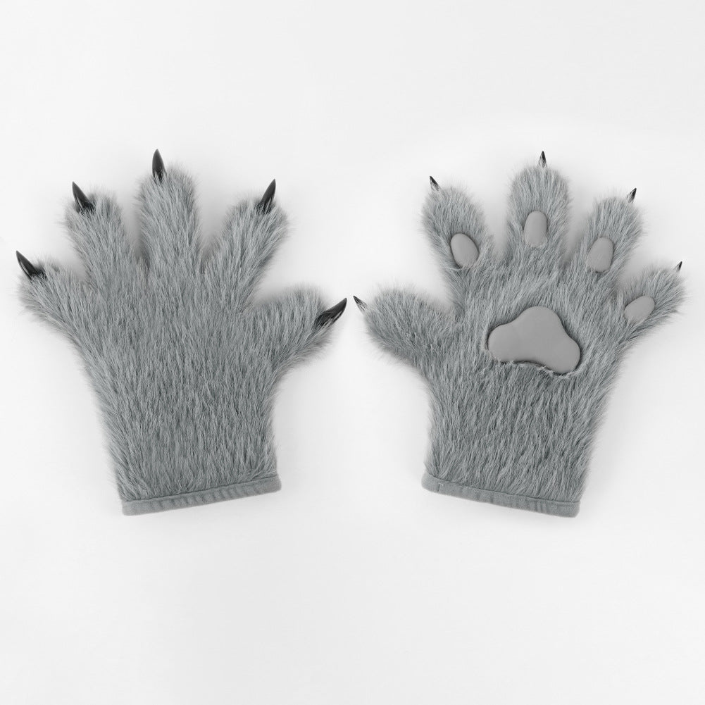 Handmade Cat's Paw Gloves Plush Meat Pad Cat Palm Props