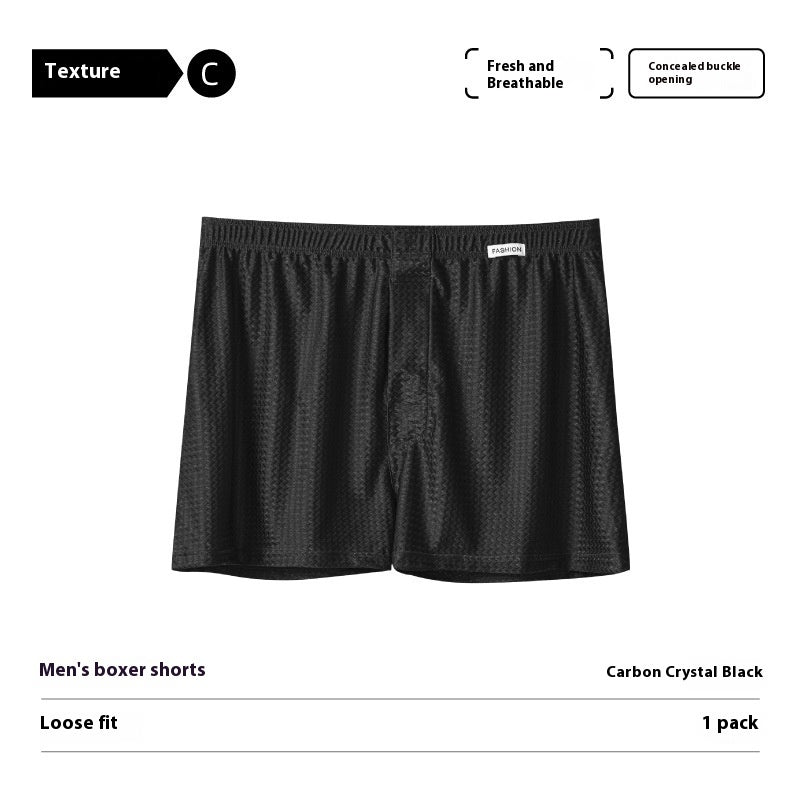 Ice Silk Arrow Pants Nylon Ice Silk Men's Boxers