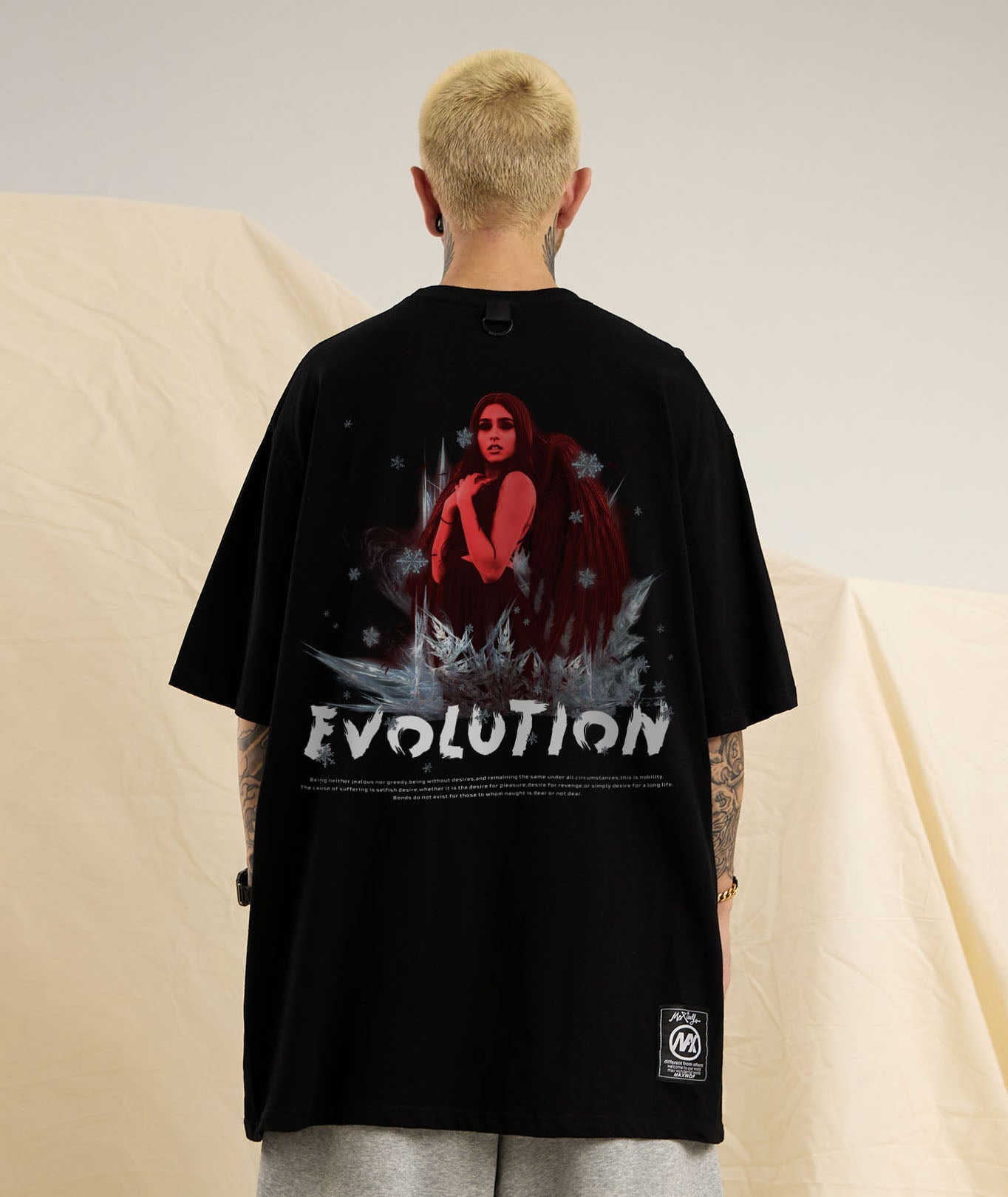 T-shirt Évolution Sombre