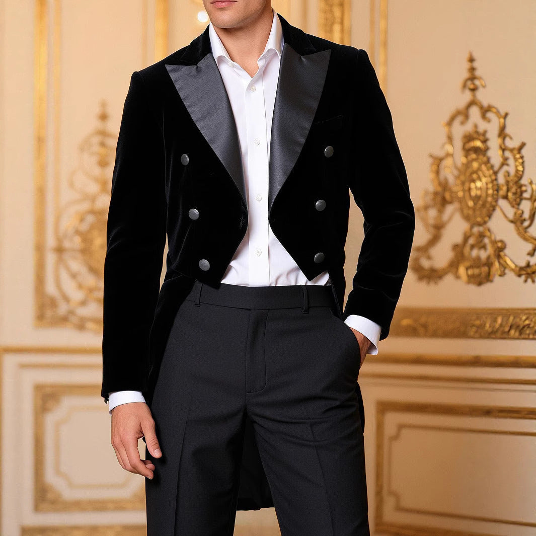 Men's Banquet Wedding Suit Stage Performance Formal Jacket