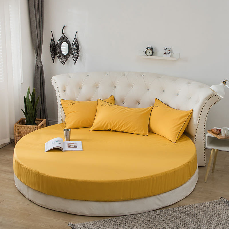Round Bed Sheet Mattress Protector