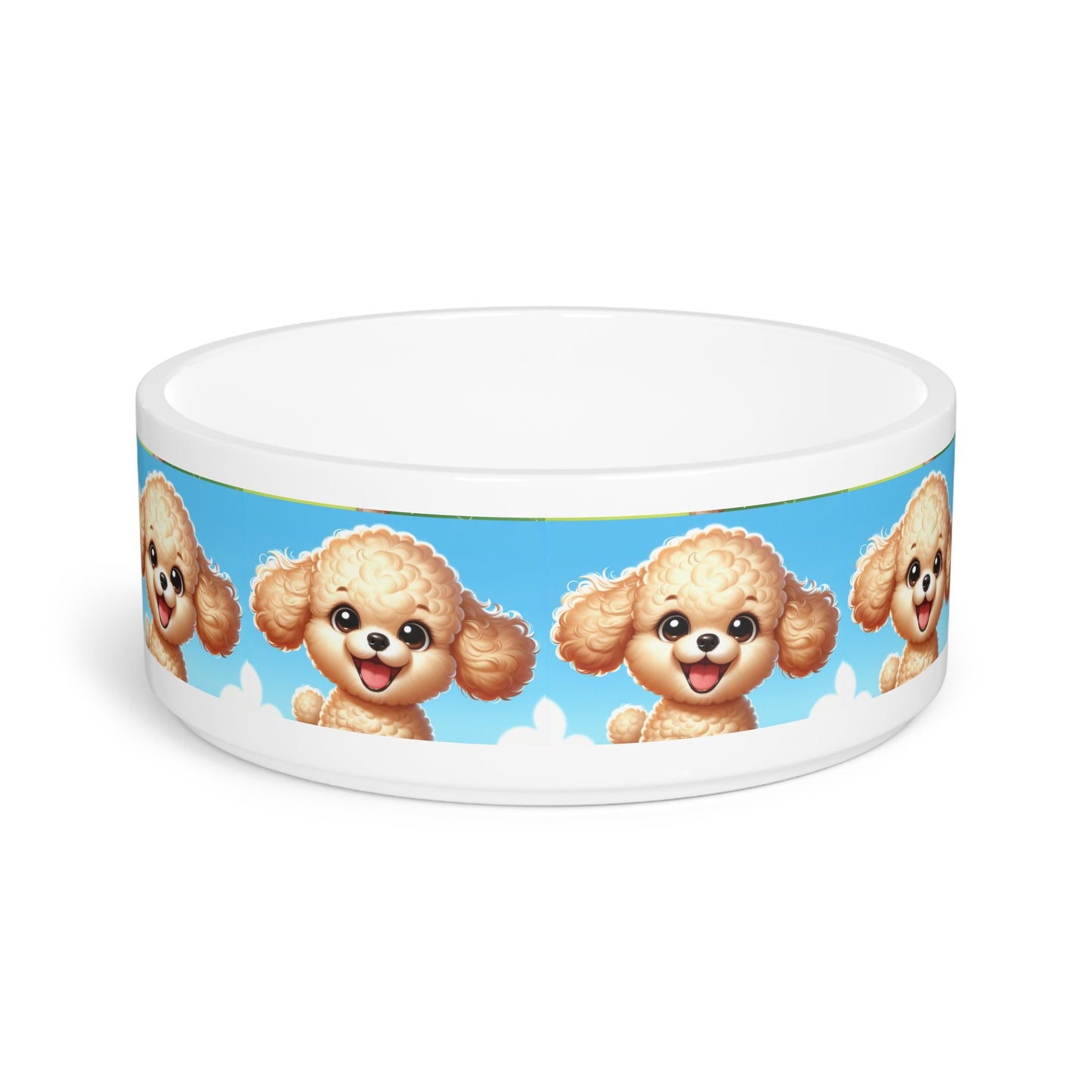 Ceramic Pet Bowl – 16 oz Dog Feeding Bowl