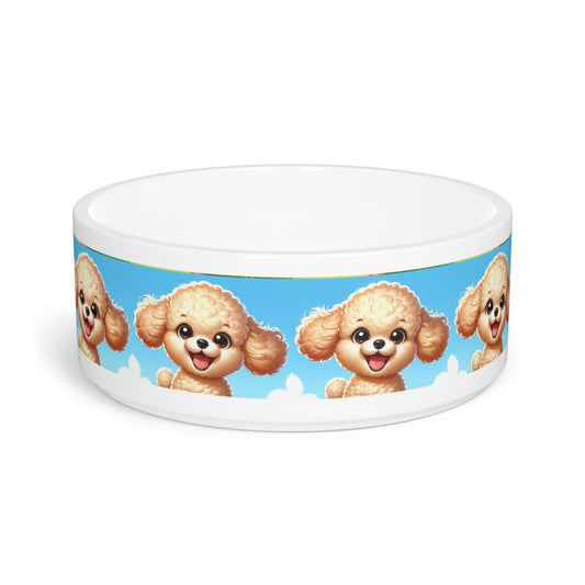 Ceramic Pet Bowl – 16 oz Dog Feeding Bowl