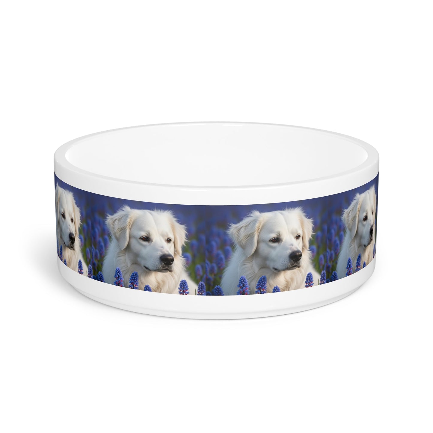 Ceramic Pet Bowl – 16 oz Dog Feeding Bowl