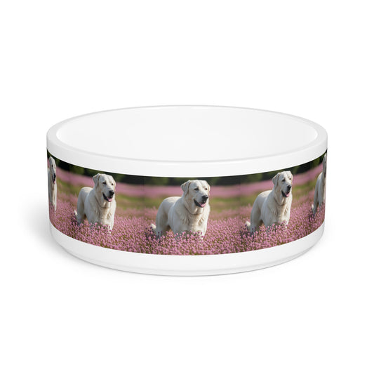 Ceramic Pet Bowl – 16 oz Dog Feeding Bowl