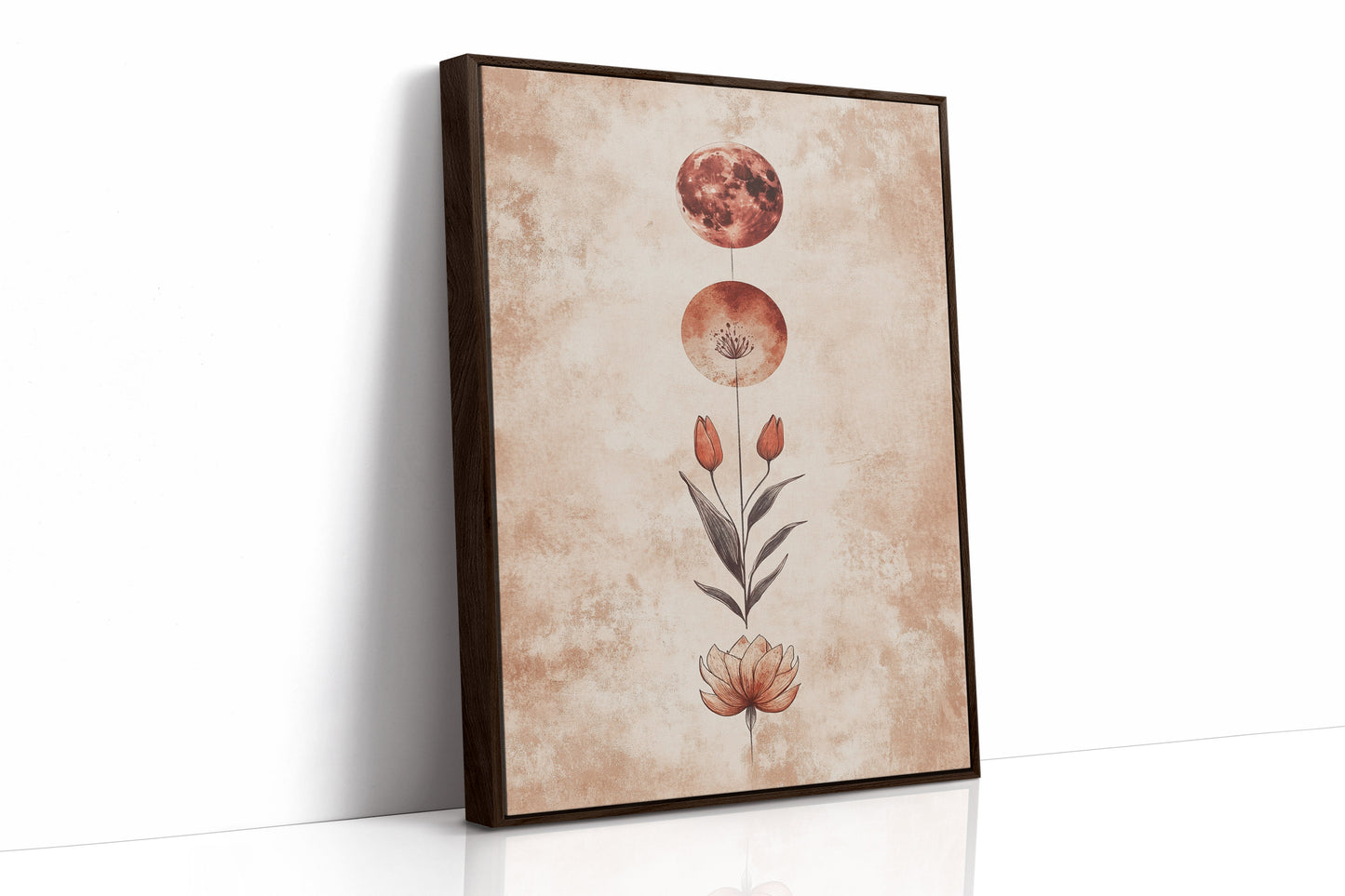 Blood Moon and Blooming Spirit