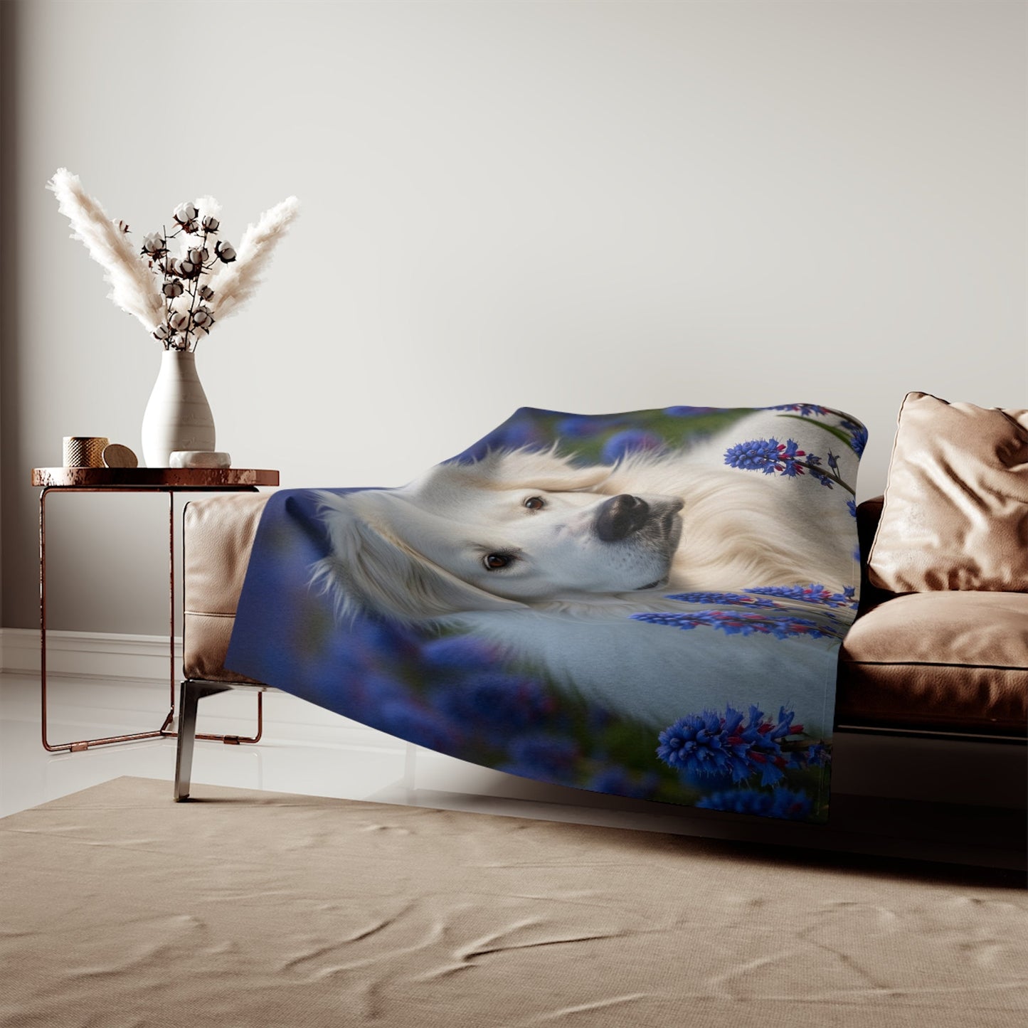 Sweatshirt Blanket – Plush Fleece Throw, 2 Size Options