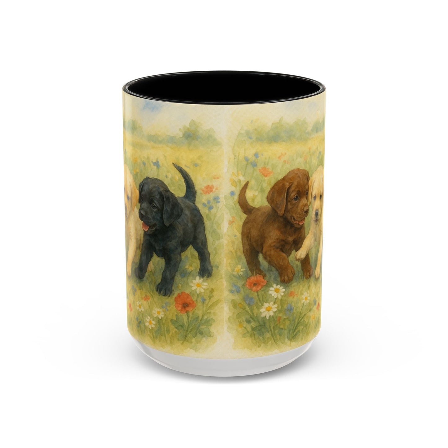 Keramiktasse mit Hunderassen-Motiv – 11 oz & 15 oz