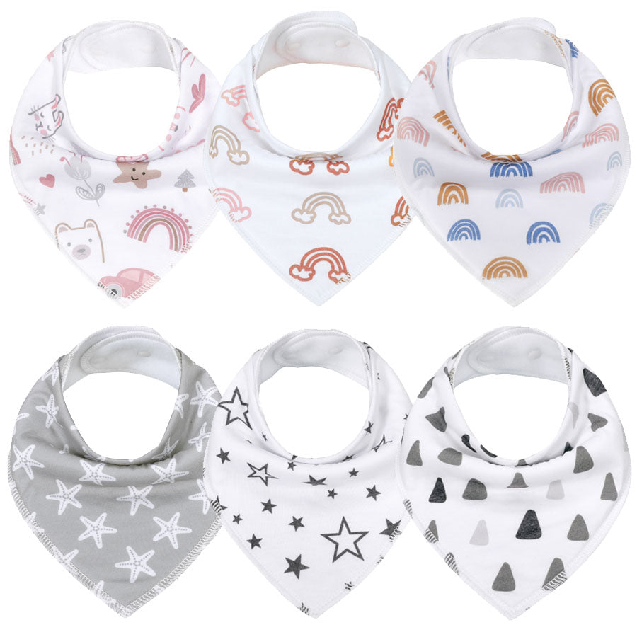 Baby Handkerchief Bib Newborn Feeding Saliva Bib