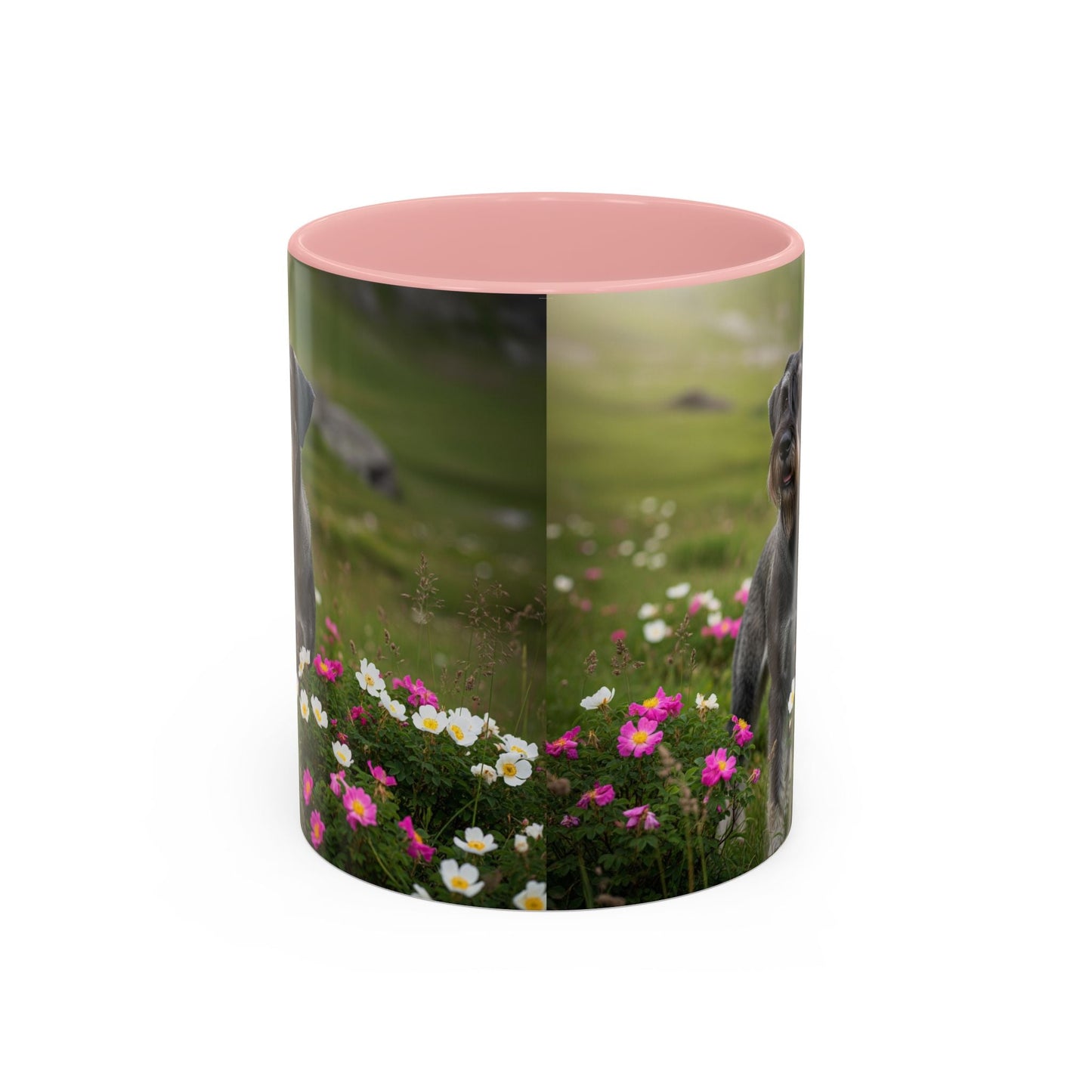 Keramiktasse mit Hunderassen-Motiv – 11 oz & 15 oz