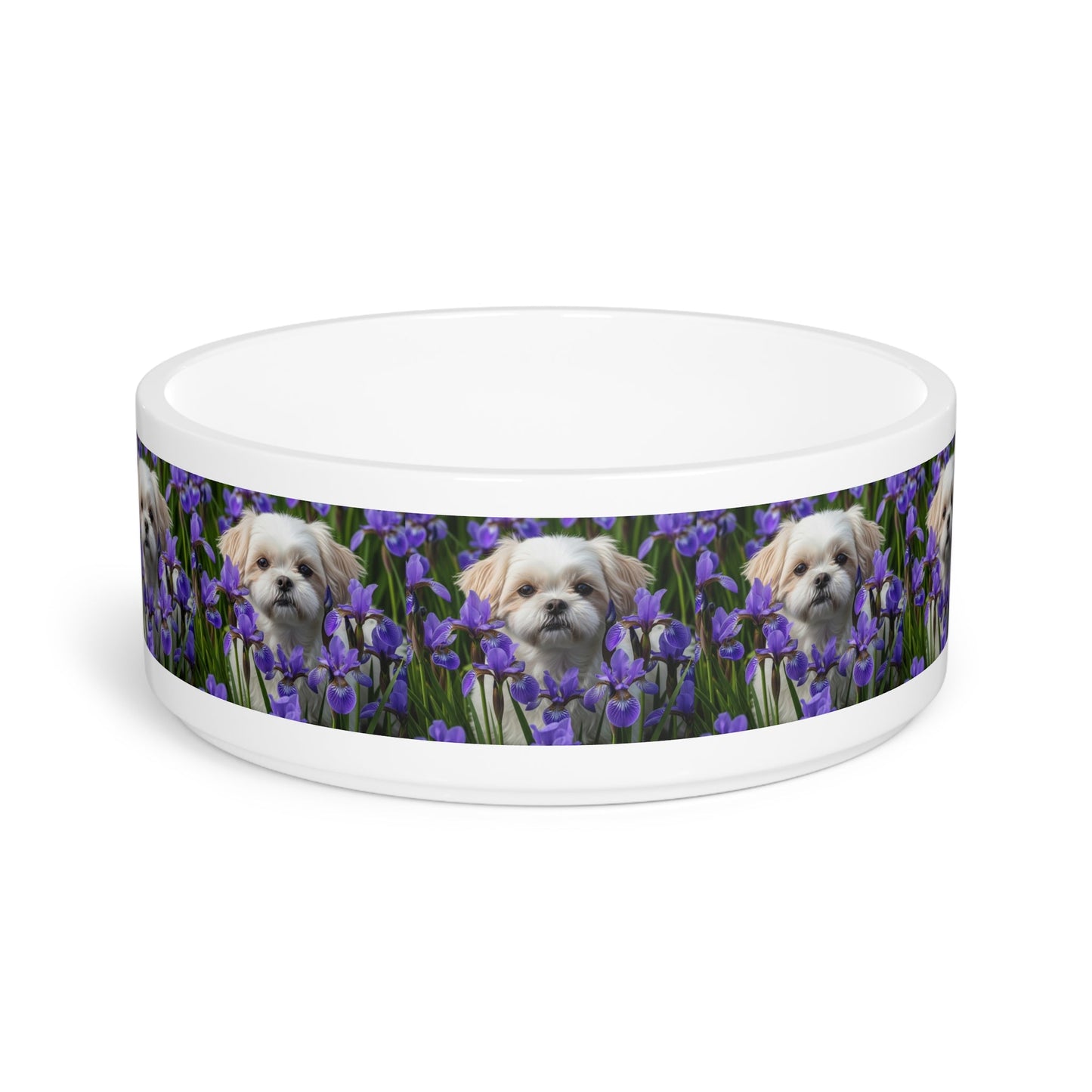 Ceramic Pet Bowl – 16 oz Dog Feeding Bowl