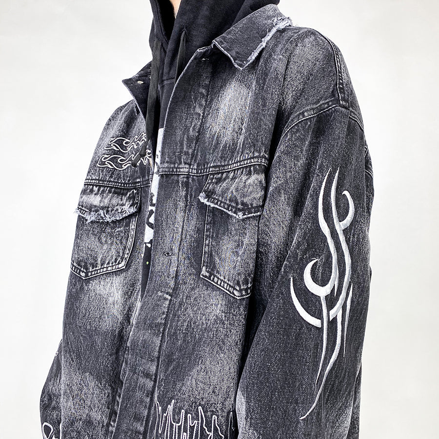 Veste en jean Shadow Destruction