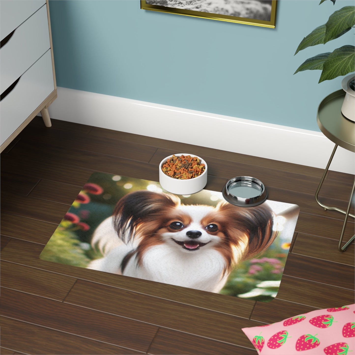 Tapis antidérapant pour animaux de compagnie – Tapis d'alimentation étanche pour chiens