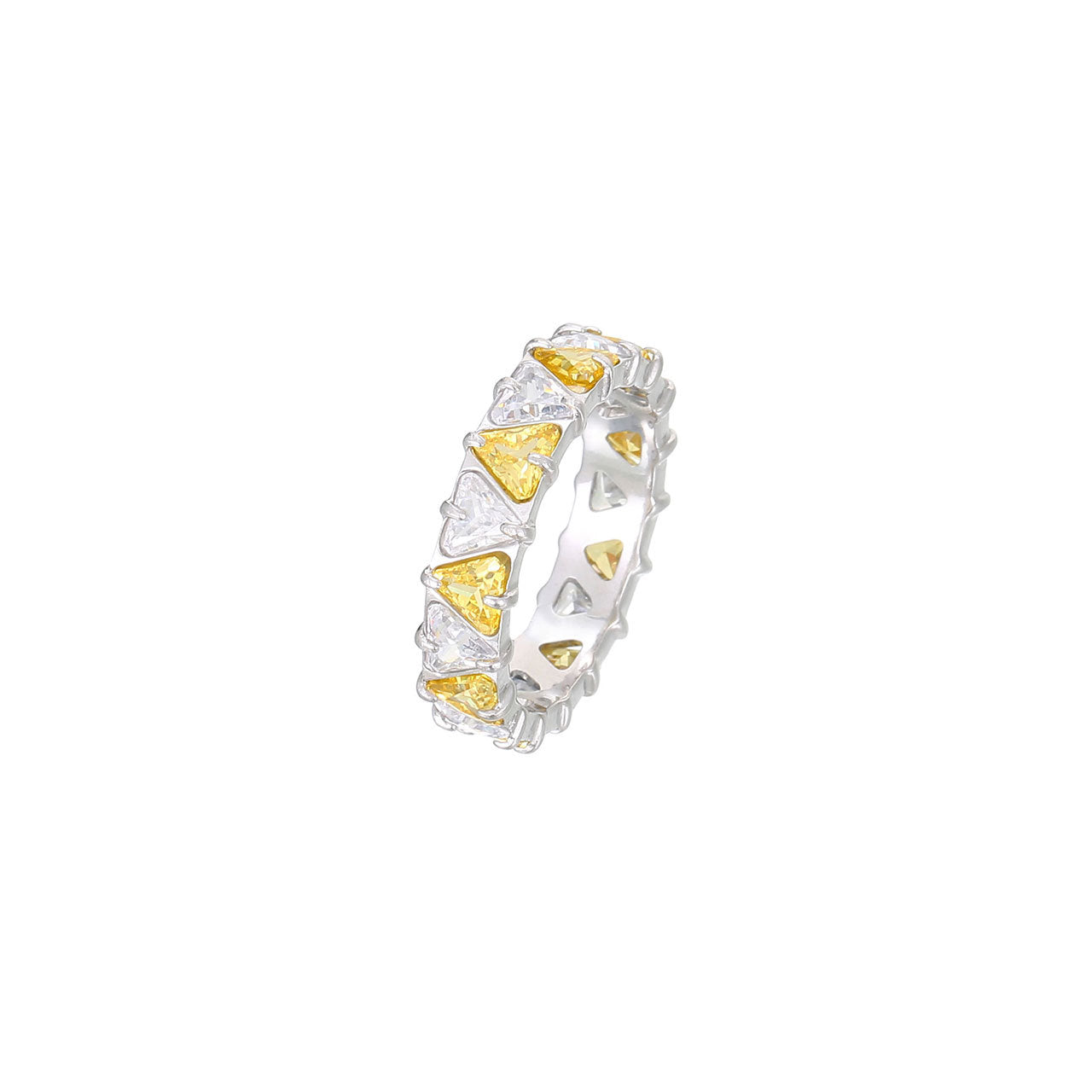 Fashionable Colorful Zircon Ring For Women