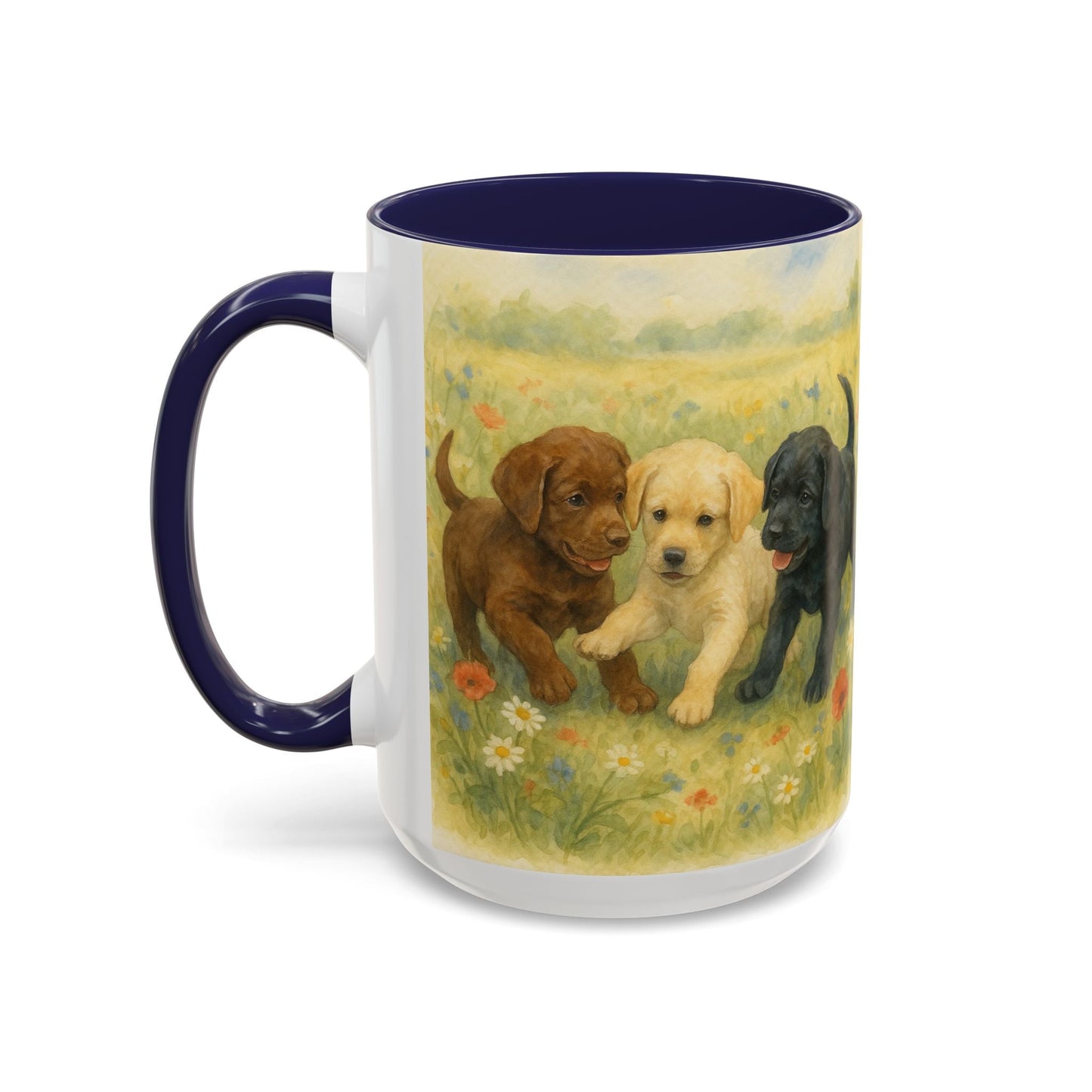 Keramiktasse mit Hunderassen-Motiv – 11 oz & 15 oz