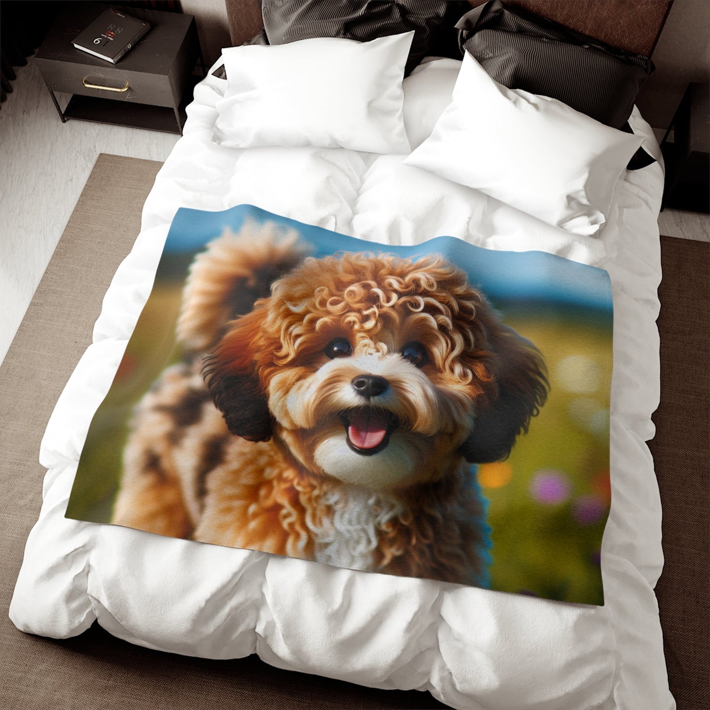 Sweatshirt Blanket – Plush Fleece Throw, 2 Size Options