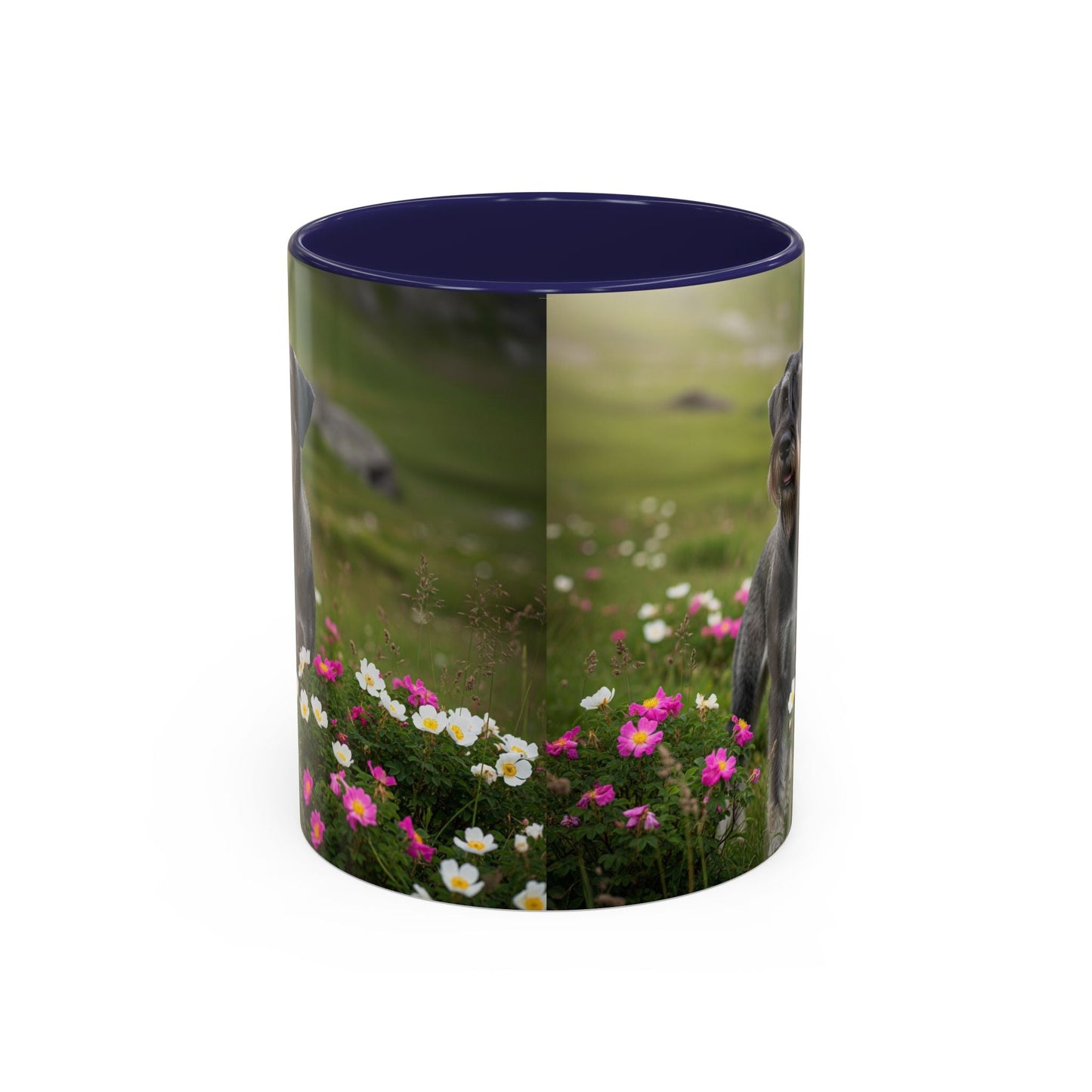 Keramiktasse mit Hunderassen-Motiv – 11 oz & 15 oz