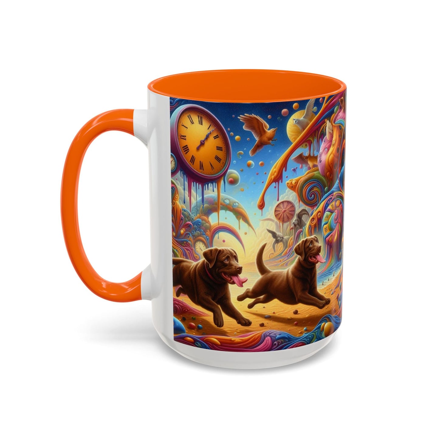 Keramiktasse mit Hunderassen-Motiv – 11 oz & 15 oz