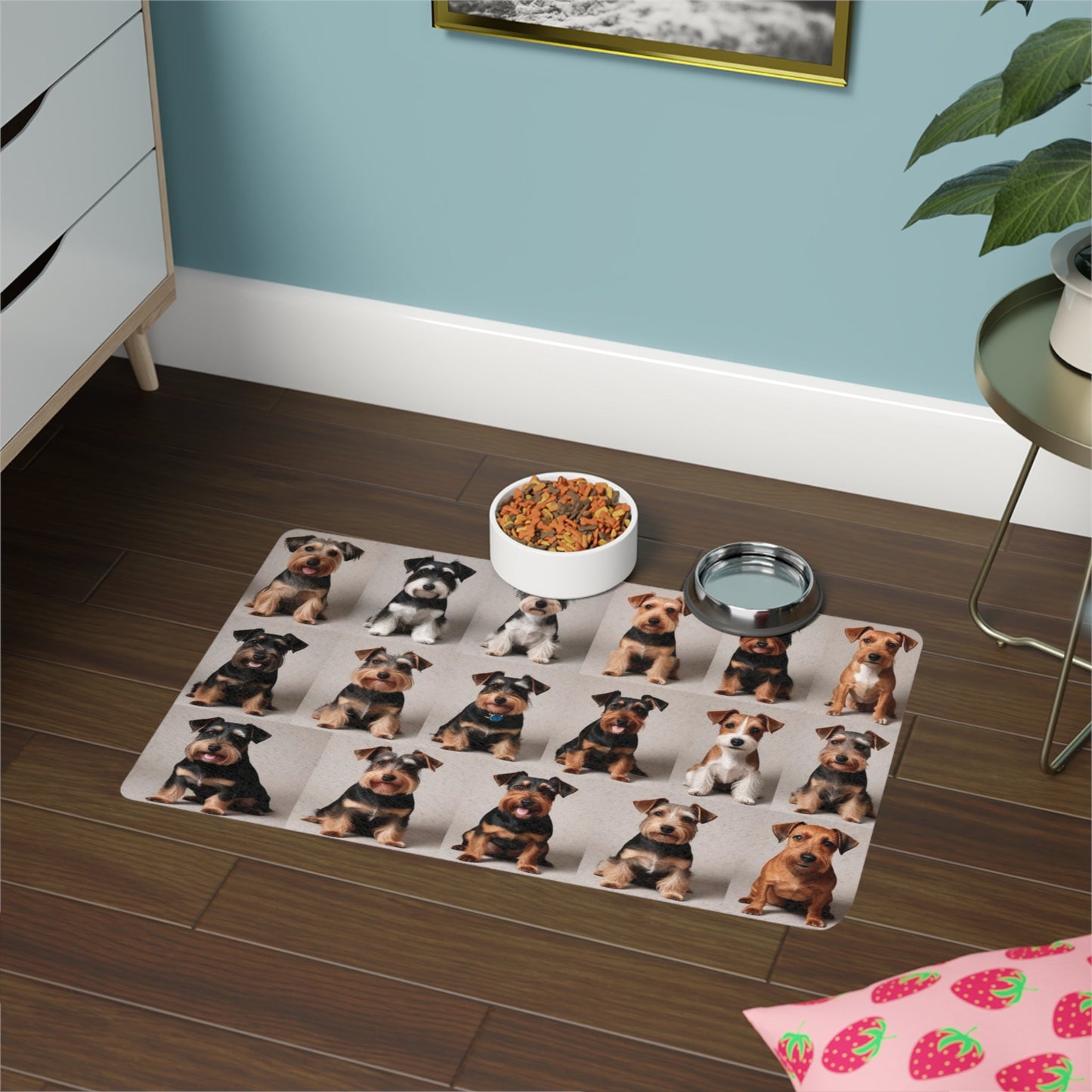 Non-Slip Pet Food Mat – Waterproof Feeding Mat for Dogs