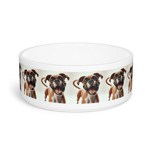Ceramic Pet Bowl – 16 oz Dog Feeding Bowl