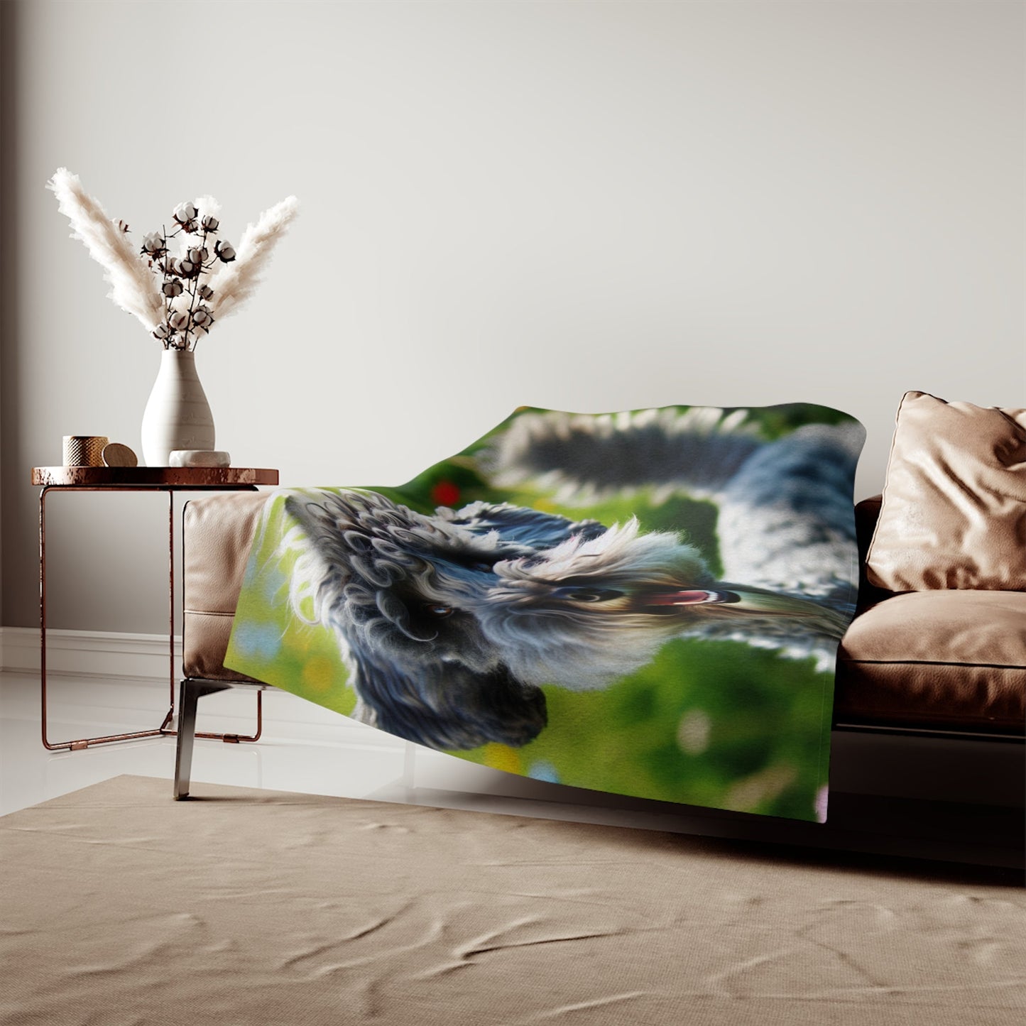 Sweatshirt Blanket – Plush Fleece Throw, 2 Size Options
