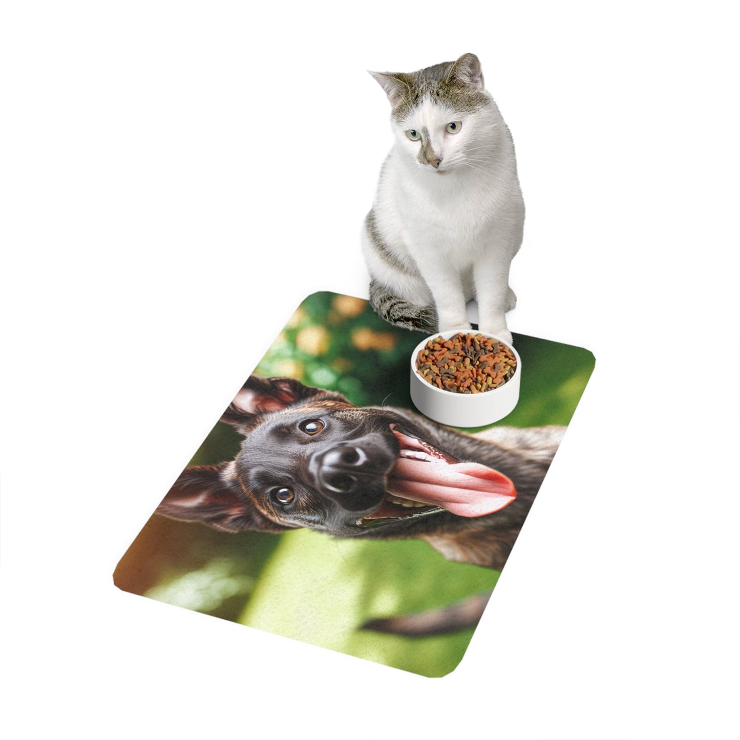 Non-Slip Pet Food Mat – Waterproof Feeding Mat for Dogs