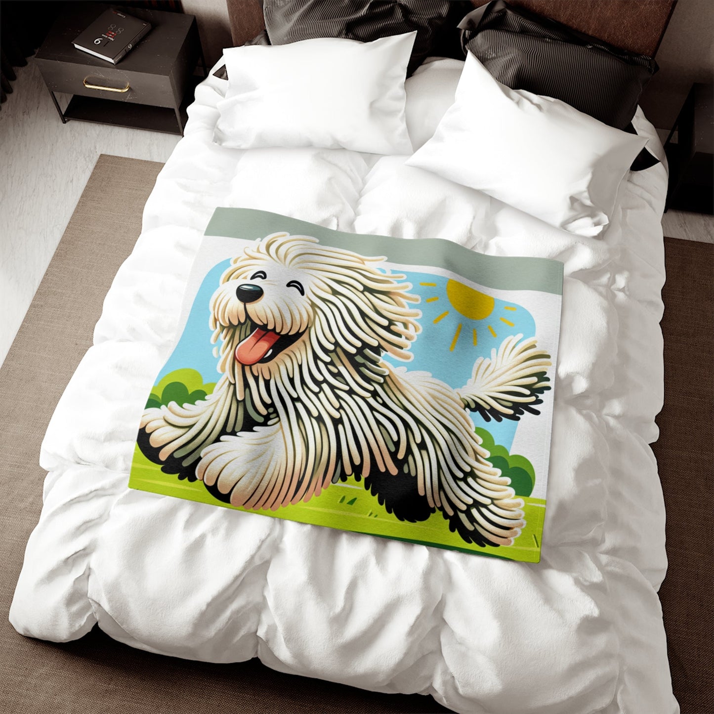 Sweatshirt Blanket – Plush Fleece Throw, 2 Size Options