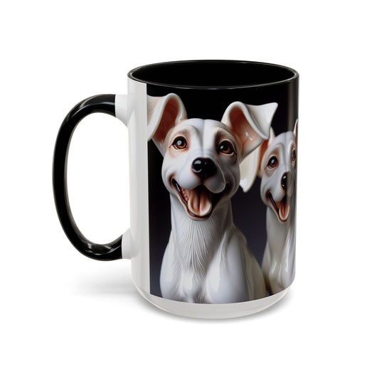 Keramiktasse mit Hunderassen-Motiv – 11 oz & 15 oz