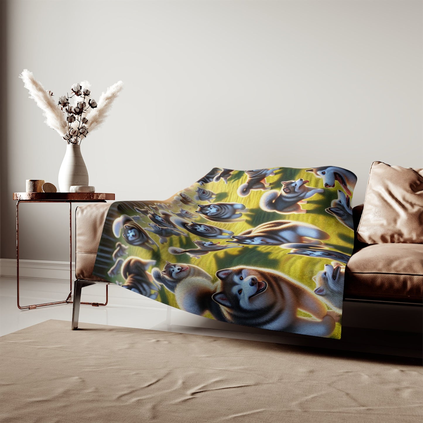 Sweatshirt Blanket – Plush Fleece Throw, 2 Size Options