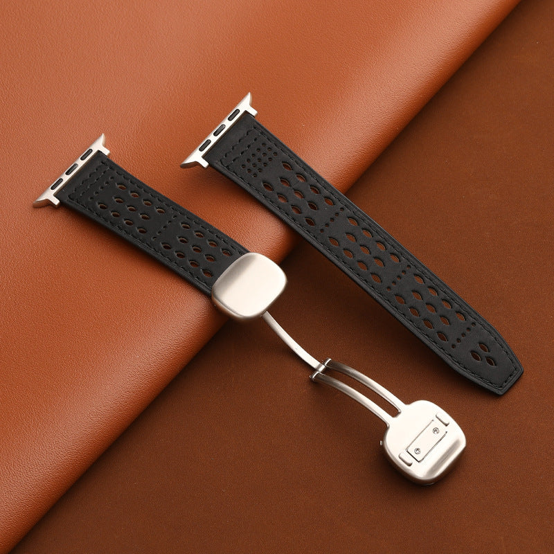 Magnetic-clasp Breathable Strap For IWatch