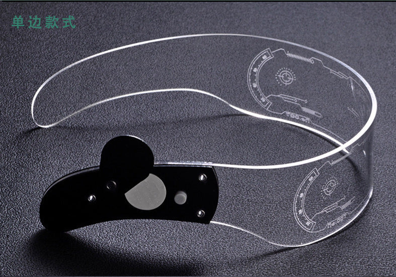 Amazon Led Light Luminous Glasses Trendy Future Technology Sense Douyin Same Style Bar Disco Rechargeable Glasses