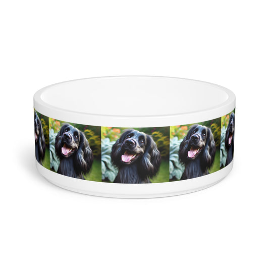Ceramic Pet Bowl – 16 oz Dog Feeding Bowl