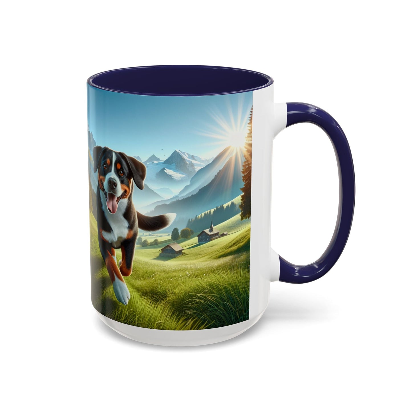 Keramiktasse mit Hunderassen-Motiv – 11 oz & 15 oz