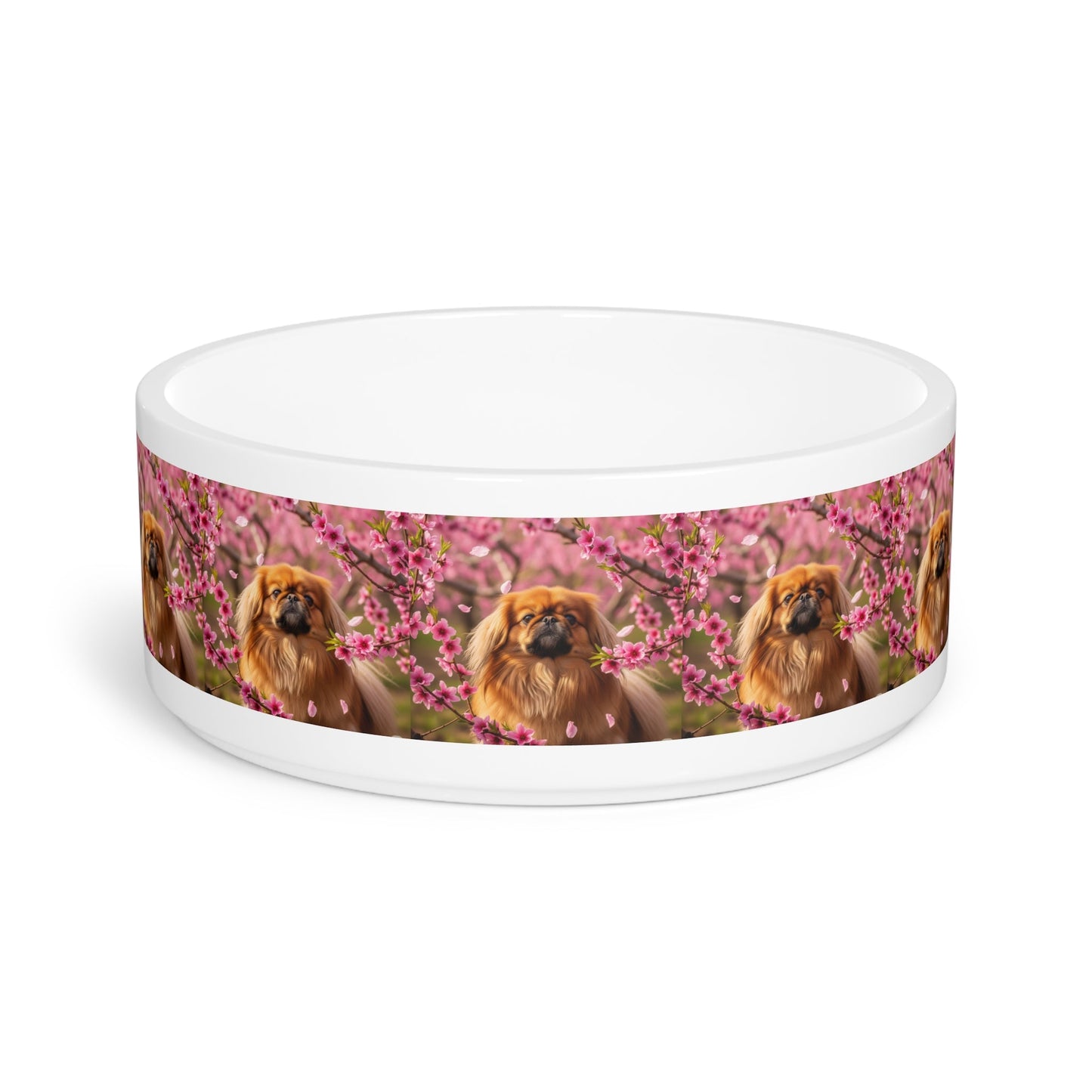 Ceramic Pet Bowl – 16 oz Dog Feeding Bowl