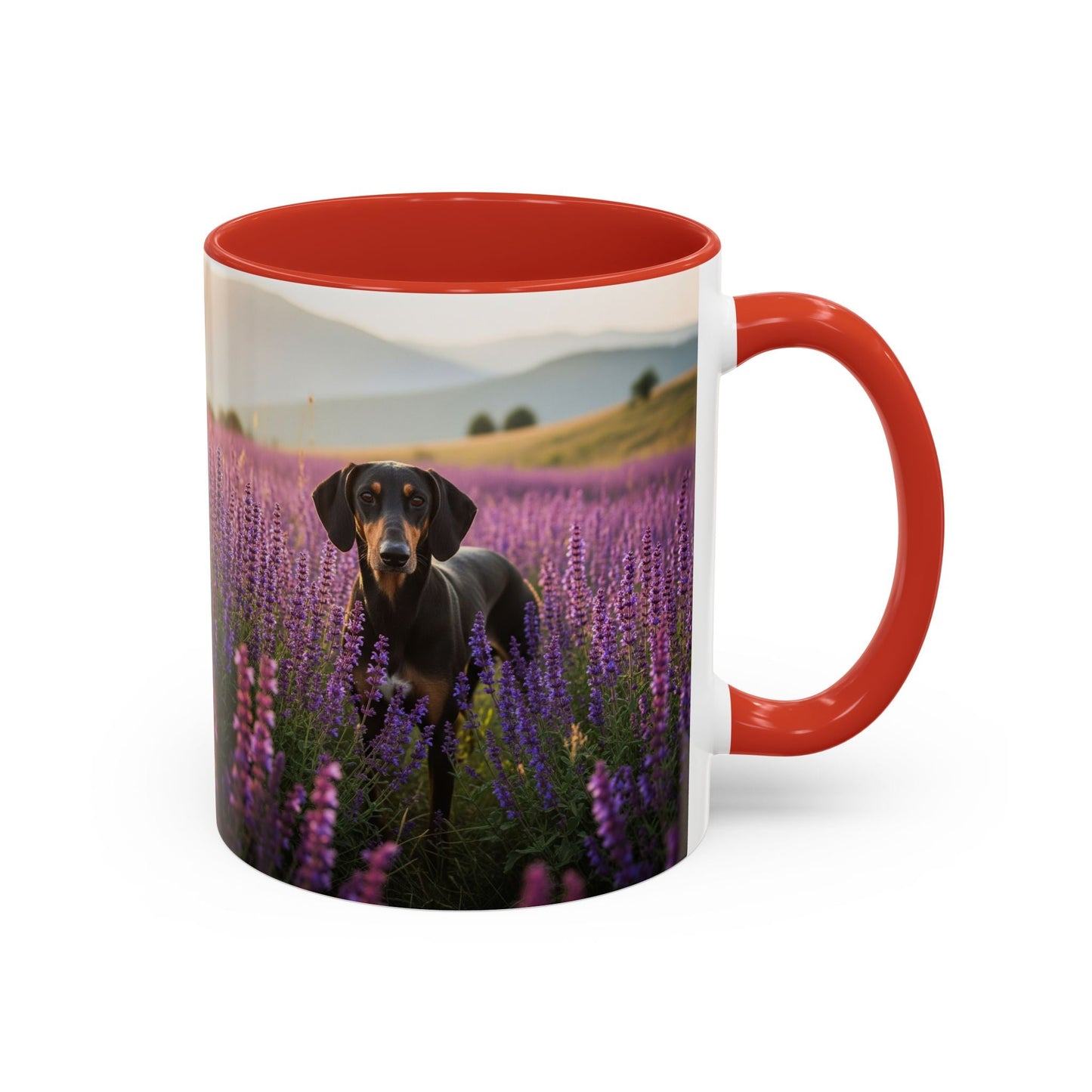 Keramiktasse mit Hunderassen-Motiv – 325 ml & 440 ml