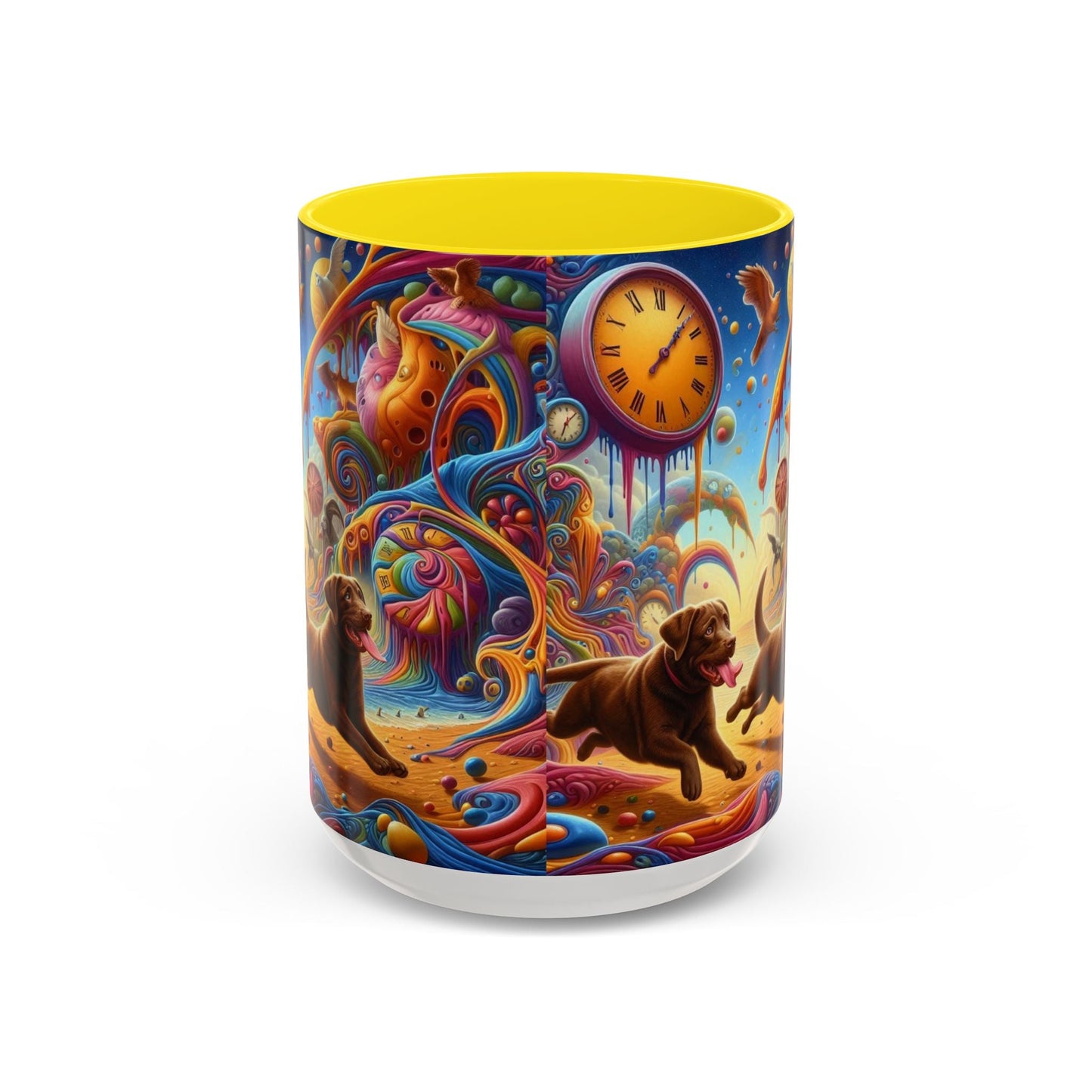 Keramiktasse mit Hunderassen-Motiv – 11 oz & 15 oz