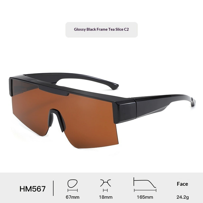 Colorful Cycling Sunglasses With A Case