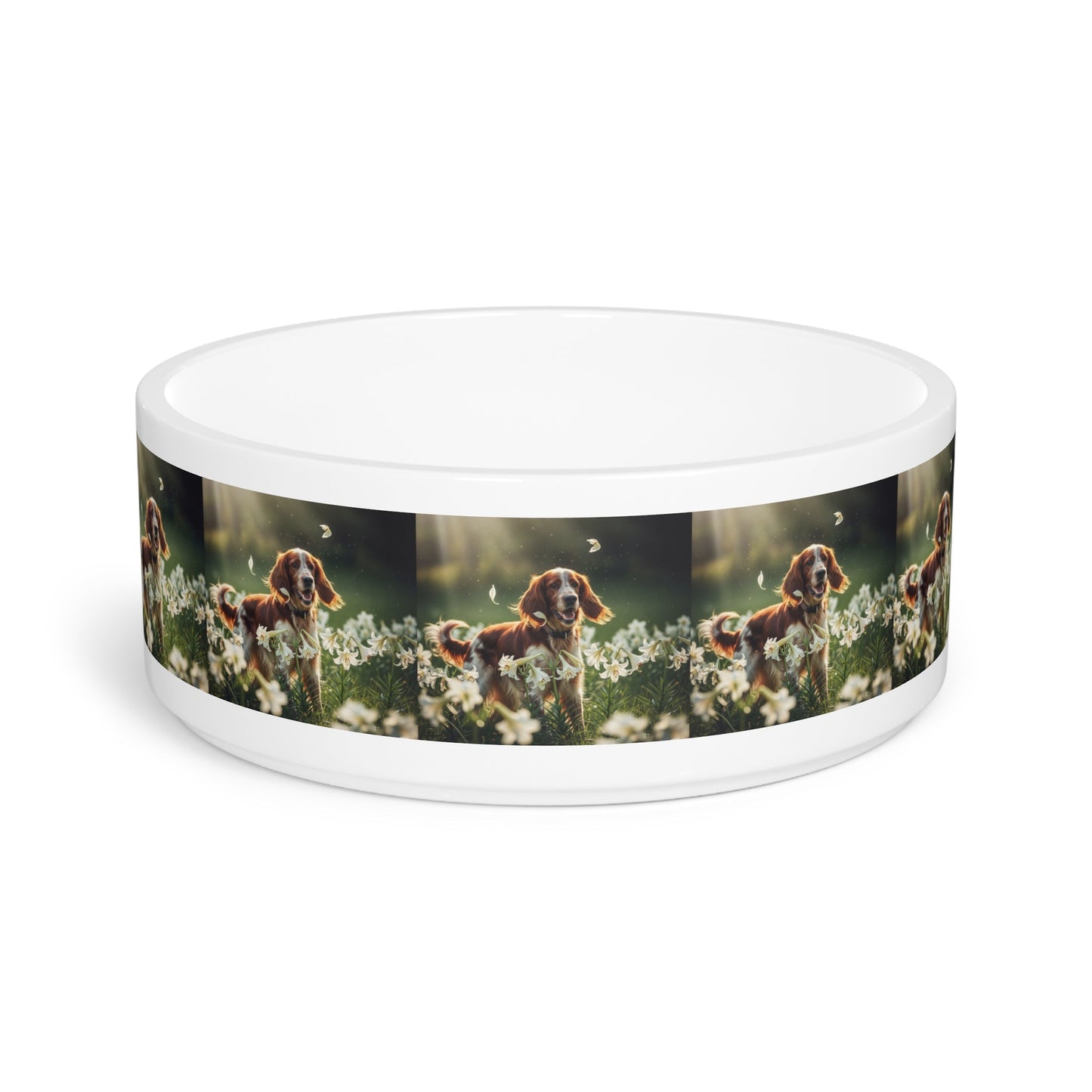 Ceramic Pet Bowl – 16 oz Dog Feeding Bowl
