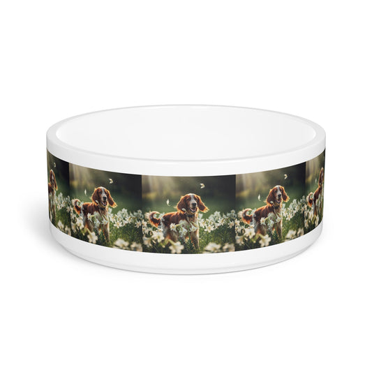 Ceramic Pet Bowl – 16 oz Dog Feeding Bowl