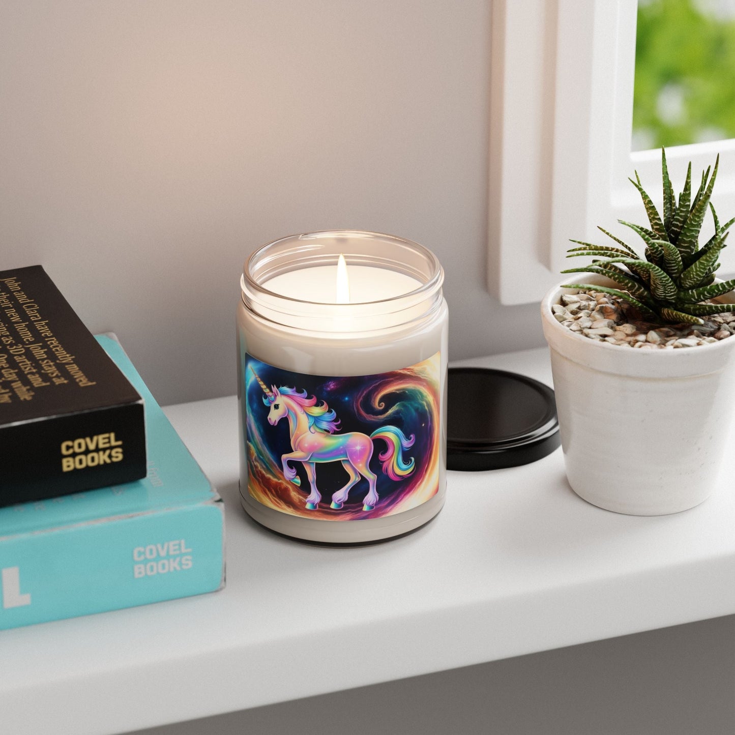 Bougie en cire de soja – Bougie parfumée en pot