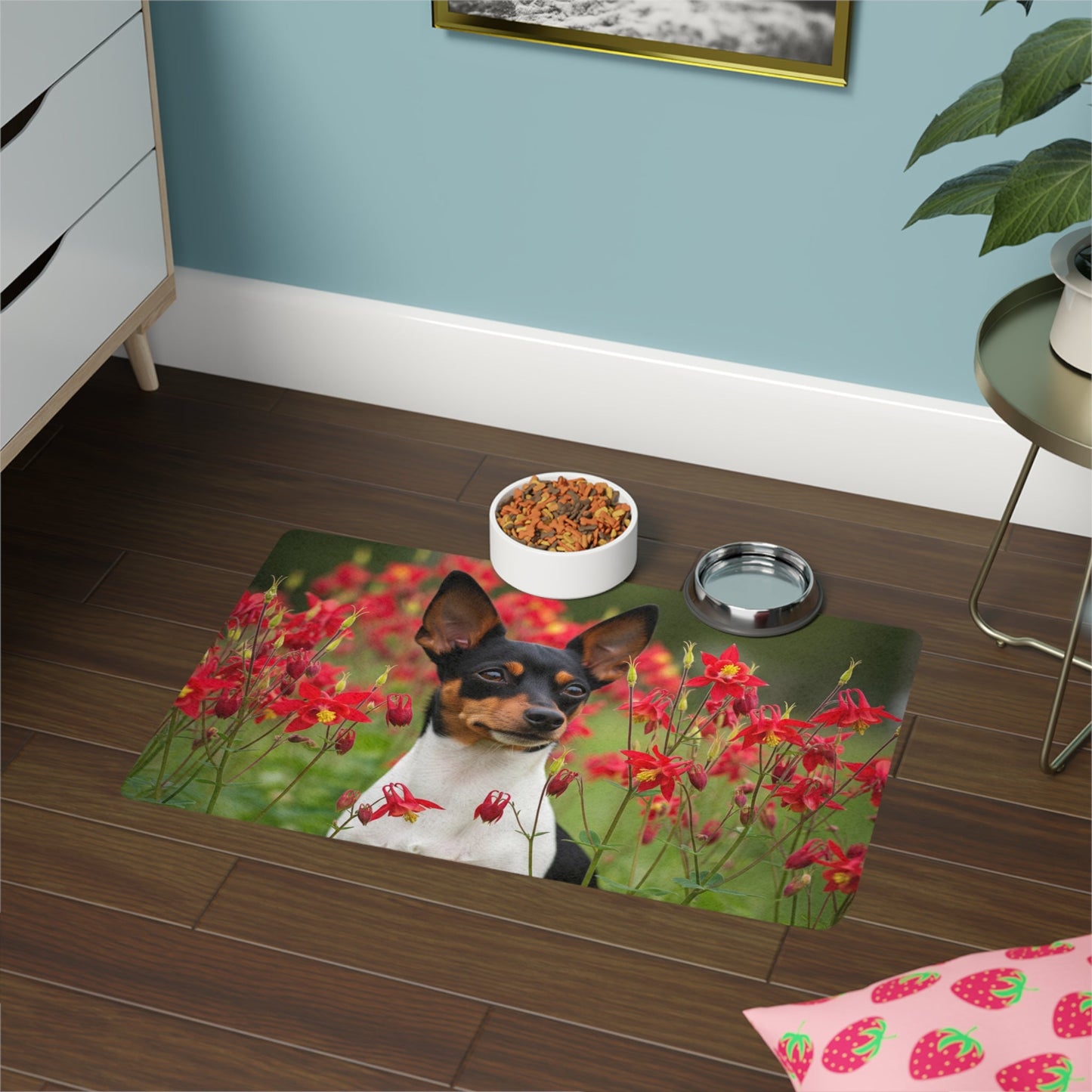 Non-Slip Pet Food Mat – Waterproof Feeding Mat for Dogs