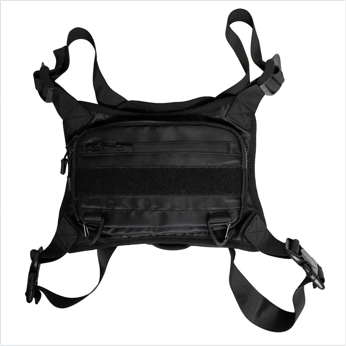 Tactical Sports Mechanical Style Reflective Tooling Chest Bag