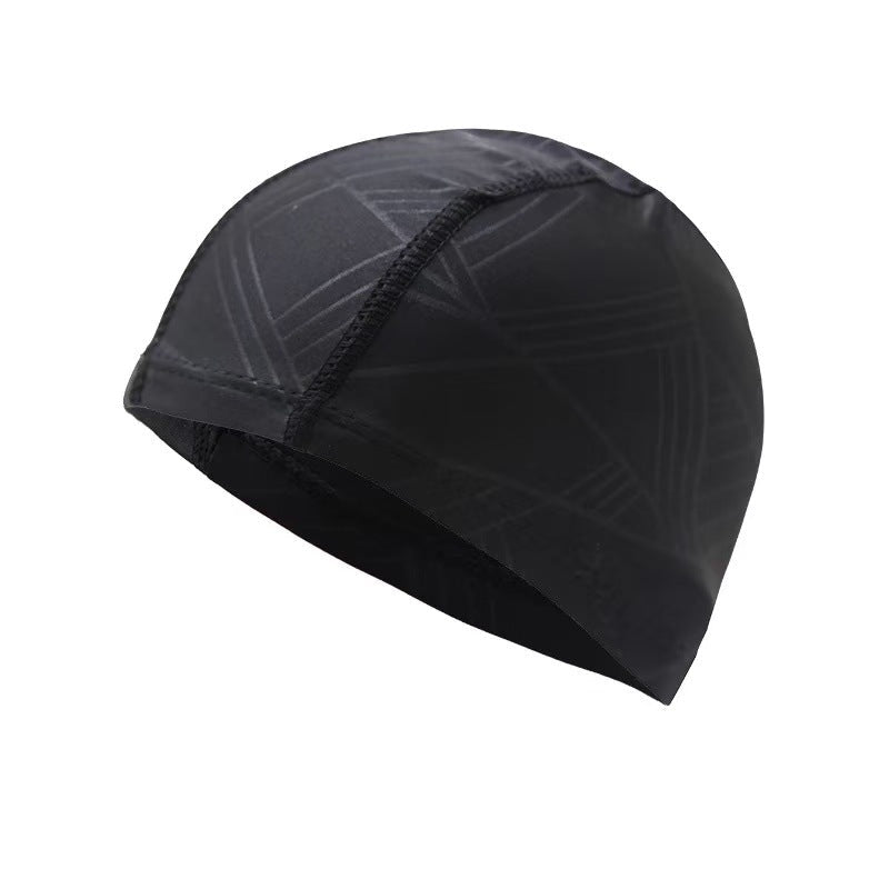 Mens Swim Cap Fabric Design Doesnt Constrict The Head Large Size