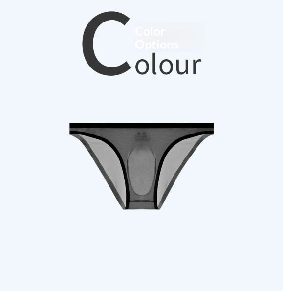 Mens Thin, Breathable Ice-silk Underwear